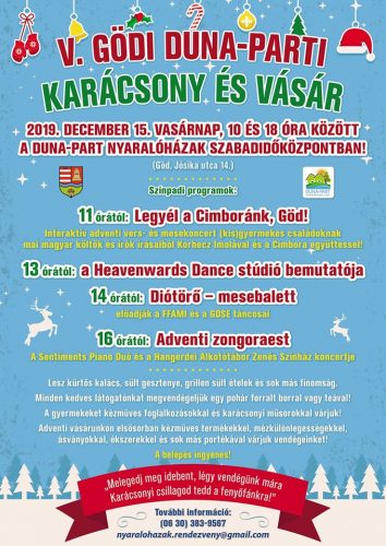 V. Gödi Duna-parti Karácsony és Vásár